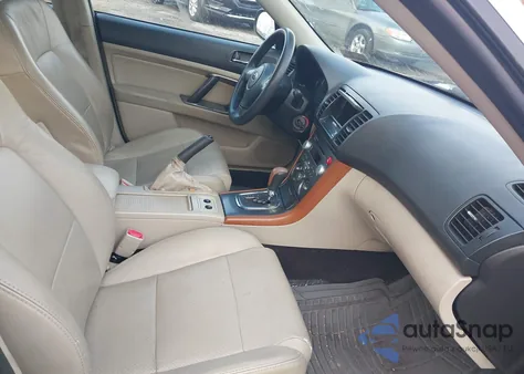 2009 Subaru Legacy 2.5I z USA, uszkodzony, nr VIN 4S3BL616897222344